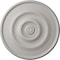 Ekena Millwork Traditional Reece Ceiling Medallion (Canopies up to 5 7/8"), 24 3/8"OD x 1 1/8"P, Ultra Pure White CM24REUWF - alternate 1